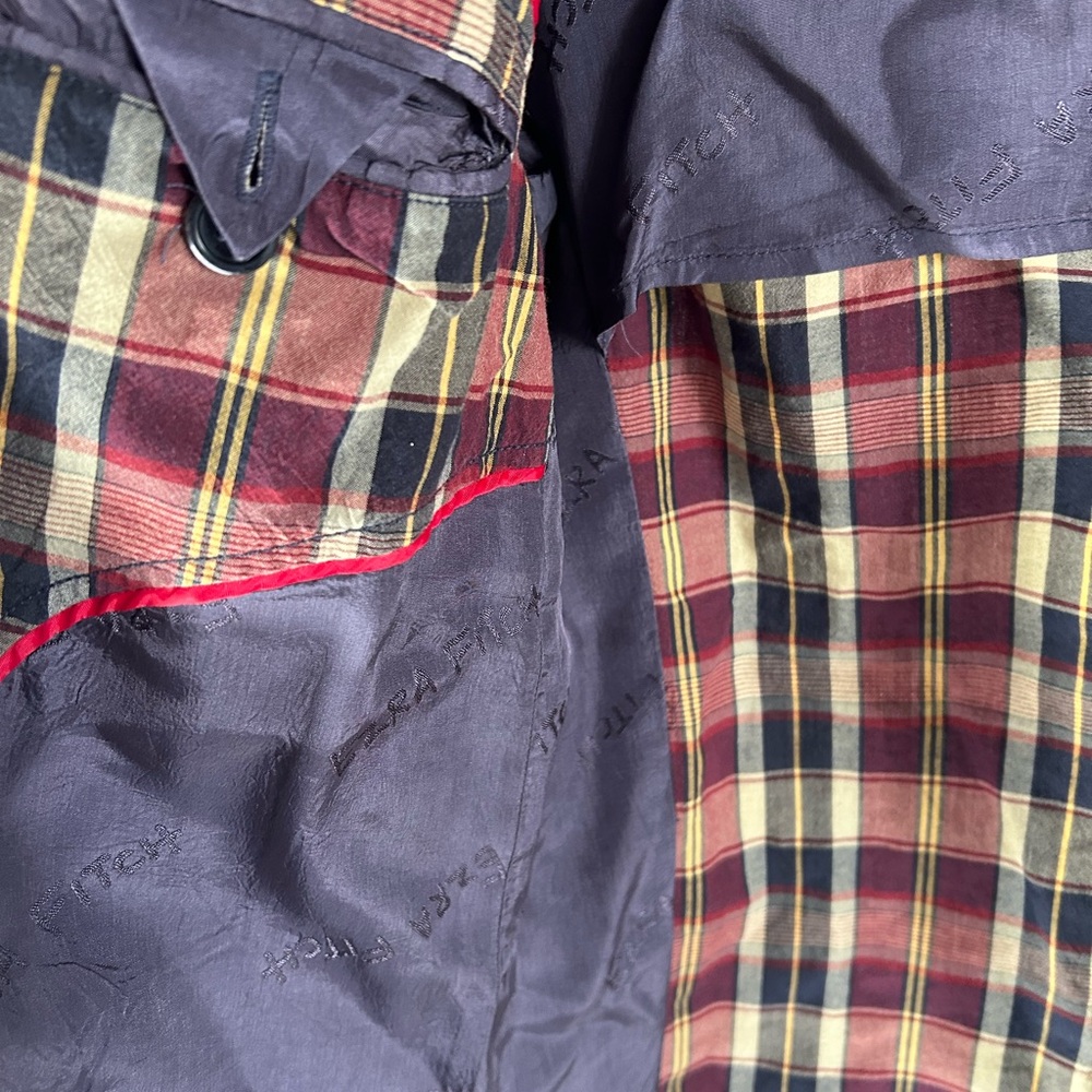 Ezra Fitch Plaid Sport Coat in Red, Yellow, and Black - Picture 10 of 10